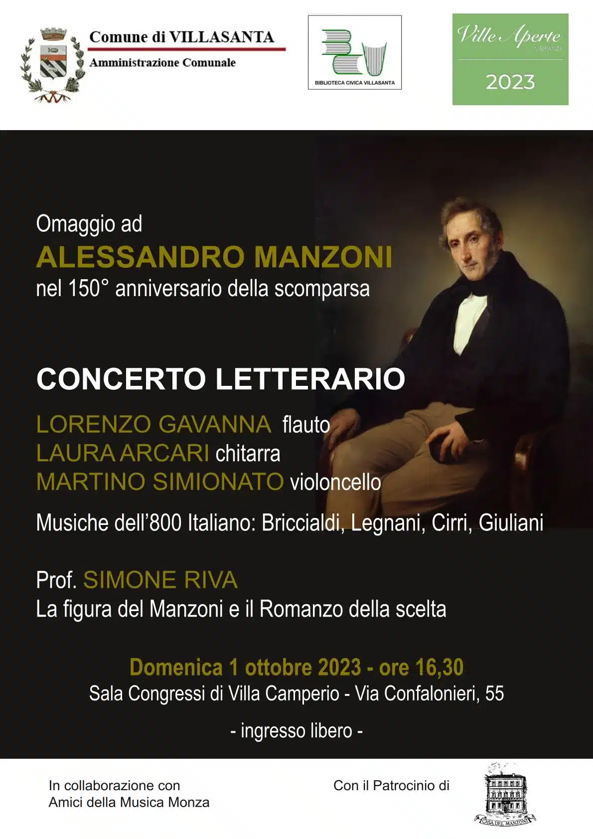 Concerto per Manzoni